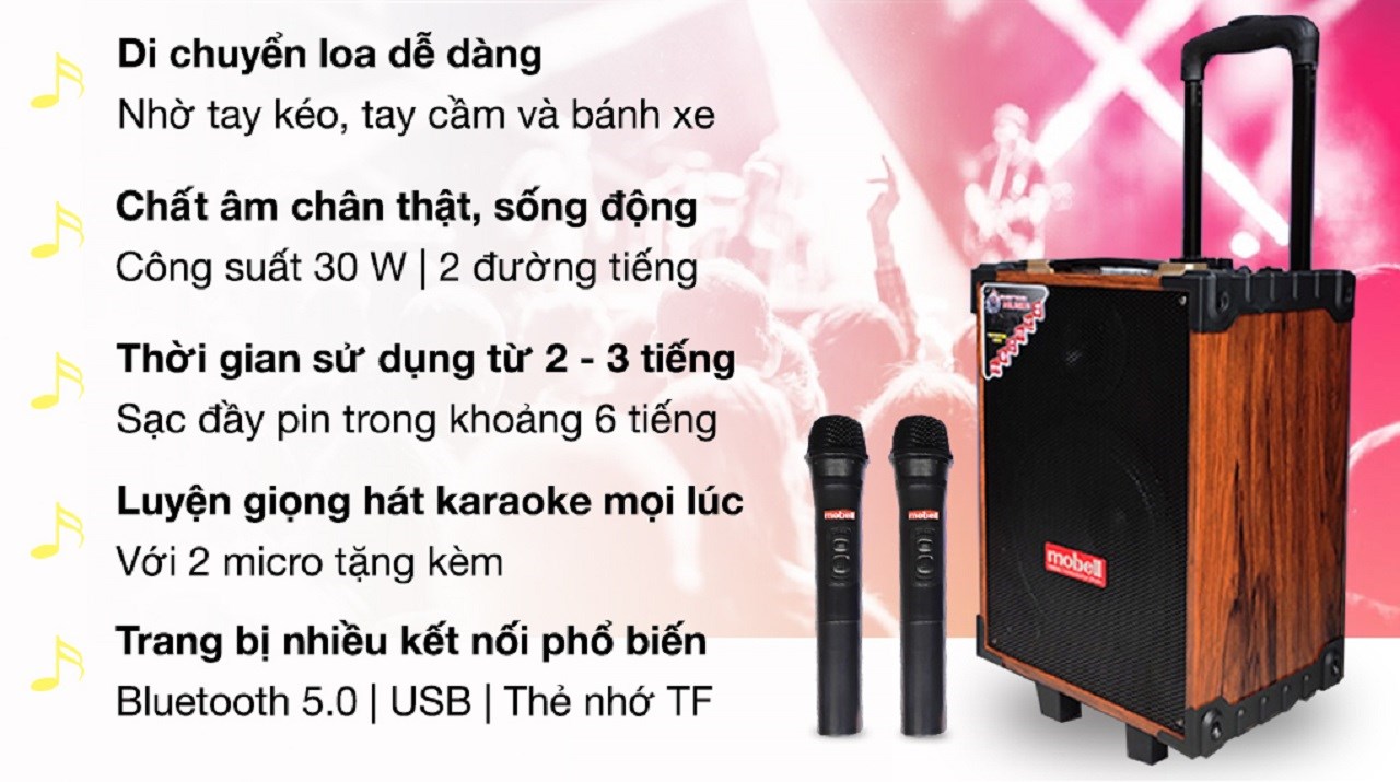 Mobell MK-2120C: Loa Karaoke đáng mua, giá rẻ bất ngờ!