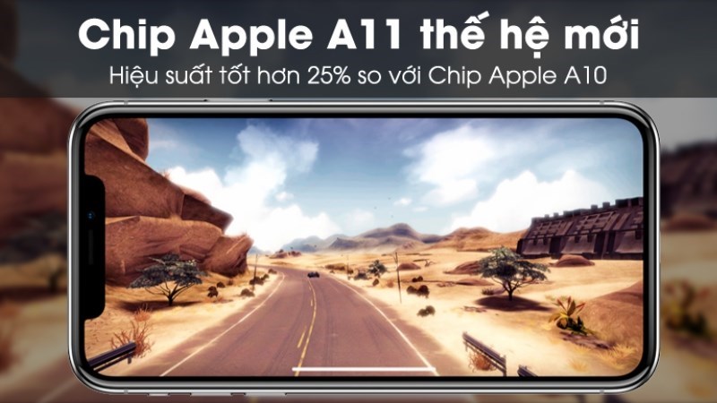 iPhone X Series có chip Apple A11 mạnh hơn so với Apple A10 đời trước