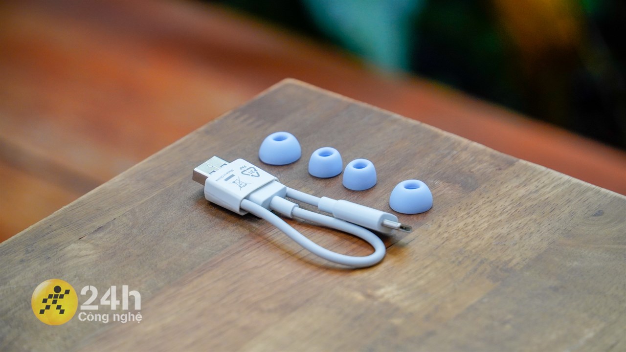 Các phụ kiện đi kèm Redmi Buds 5 Các phụ kiện đi kèm Redmi Buds 5