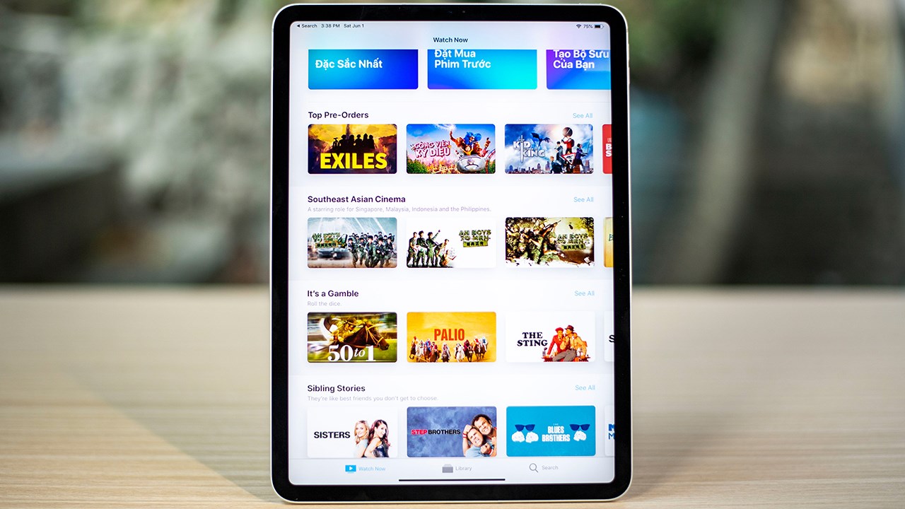 Cách mua phim trên Apple TV bằng iTunes Store