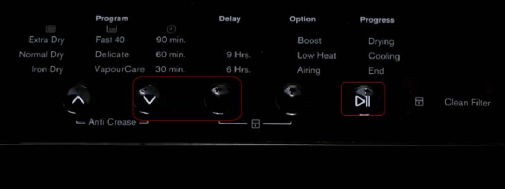 Nhấn giữ phím v cùng với phím Delay để kích hoạt âm thanh báo
