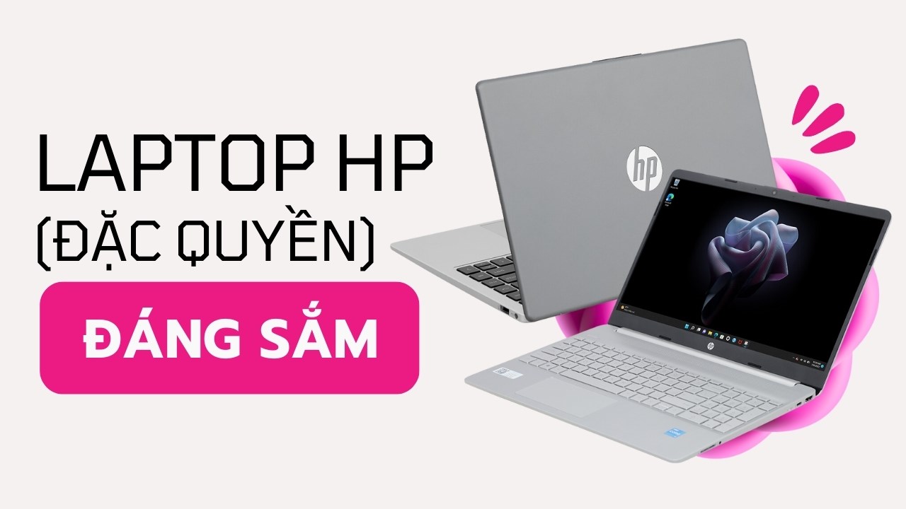 TOP 7 laptop HP chỉ có tại Thế Giới Di Động đáng mua nhất dịp Tết 2024
