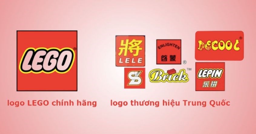 Một số thương hiệu Trung Quốc làm nhái Lego