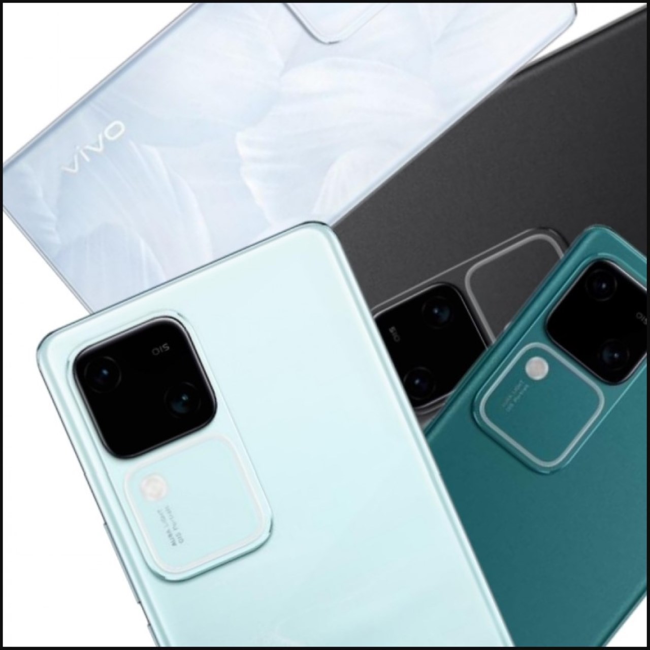 Thiết kế mặt lưng ở bốn tuỳ chọn màu sắc