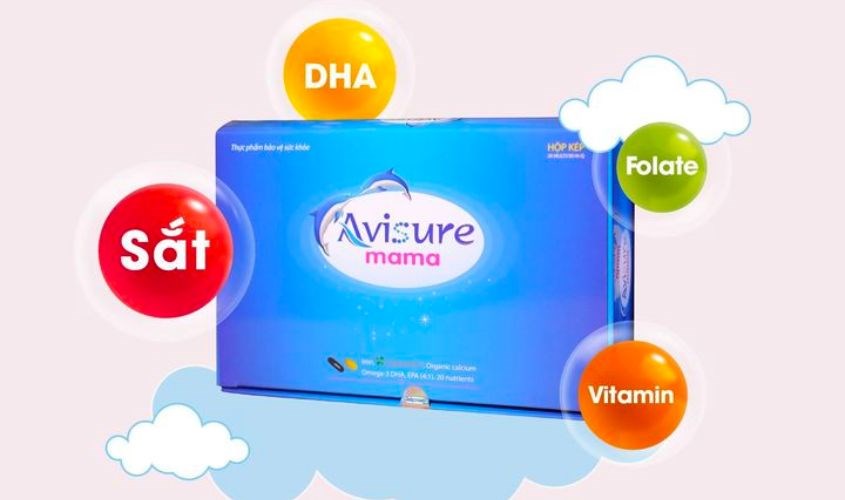 Viên uống Avsure mama phù hợp cho quá trình mang thai của các mẹ bầu 