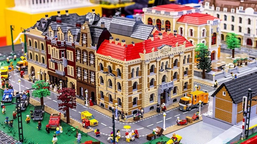 Lego City cho bé thoả sức tạo nên thành phố của riêng mình