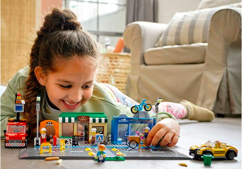 Lego City được thiết kế riêng cho những bé từ 5 tuổi trở lên