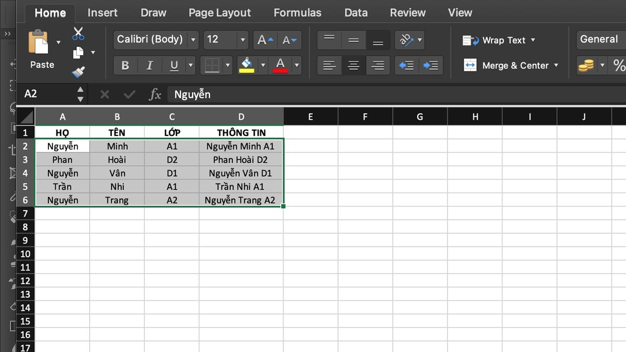 Cách xóa định dạng bảng trong Excel,