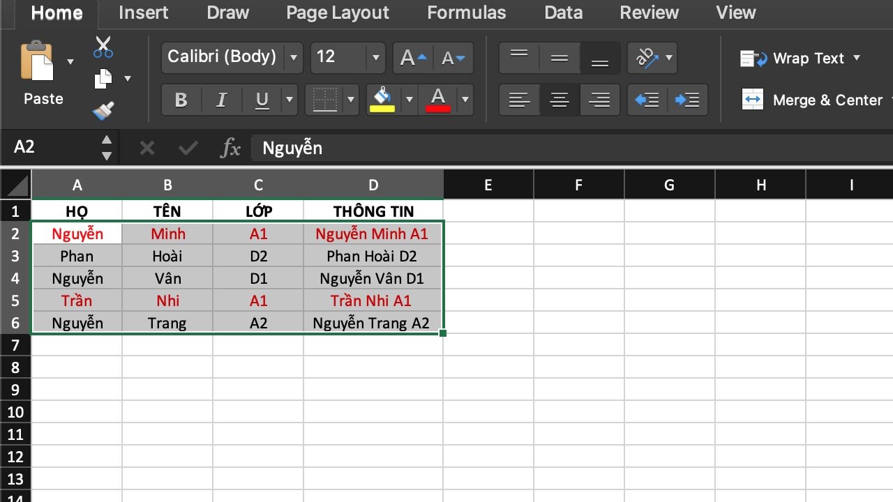 Cách xóa định dạng bảng trong Excel,