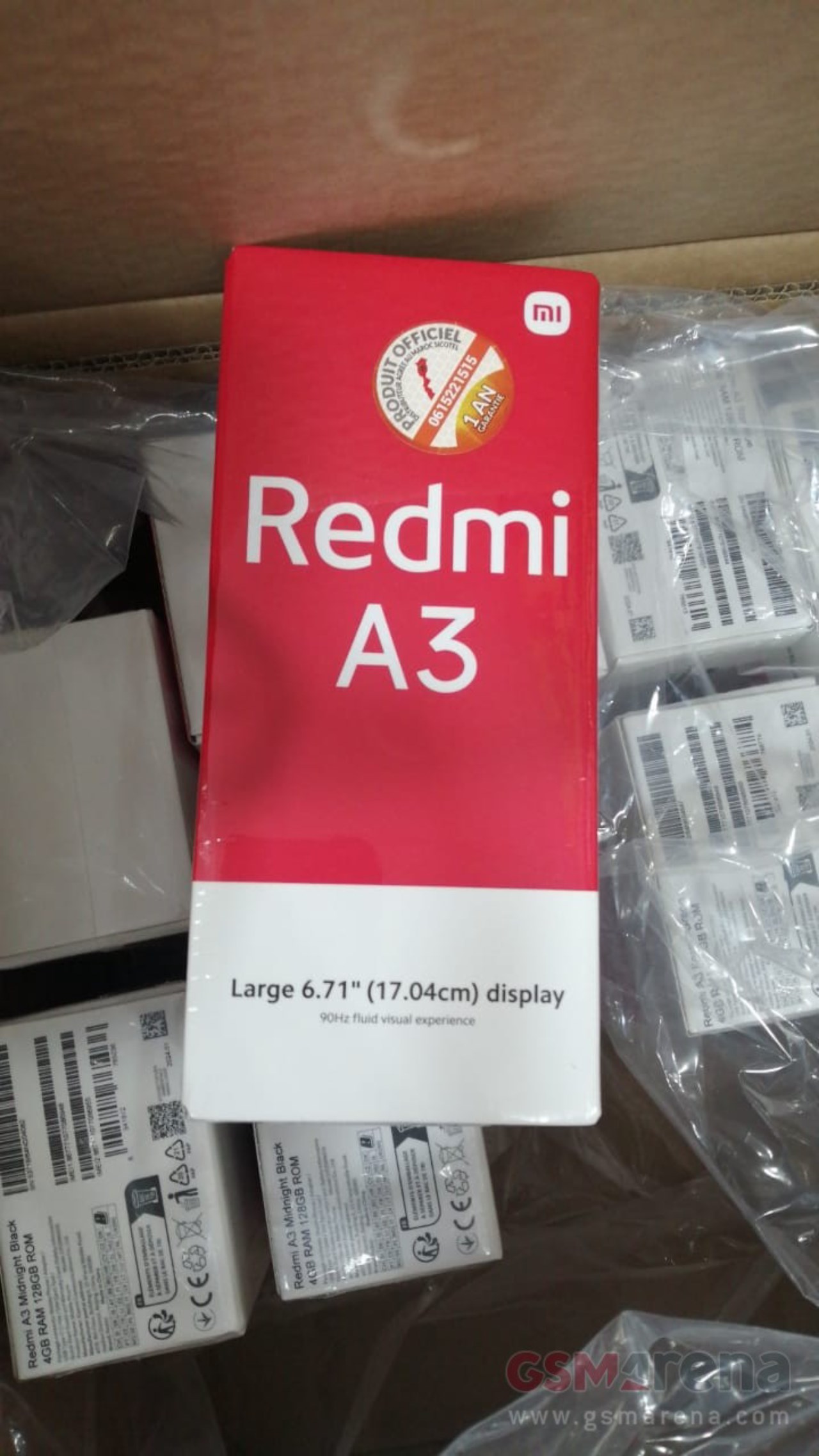 Redmi A3 lần đầu lộ ảnh thực tế