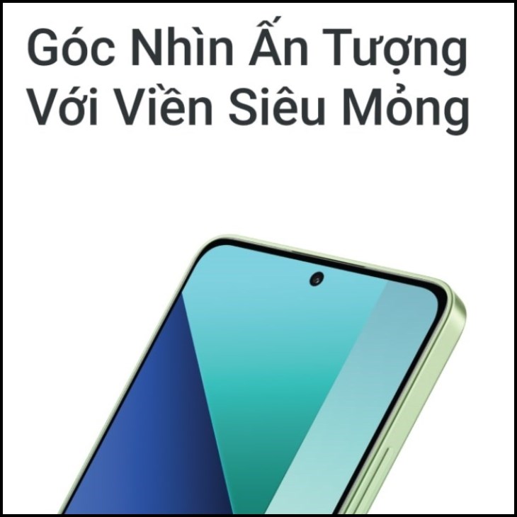 Redmi Note 13 có thiết kế tinh tế, độ mỏng ấn tượng 7.97 mm
