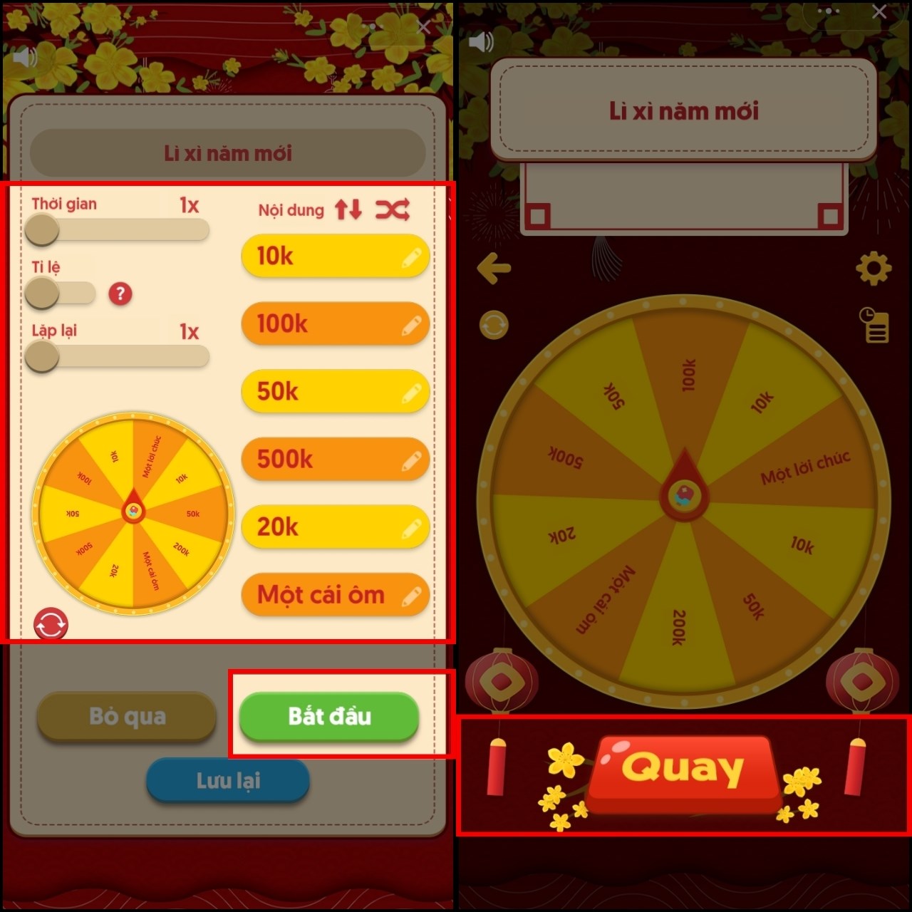 Cách chơi vòng quay nhân phẩm trên Zalo