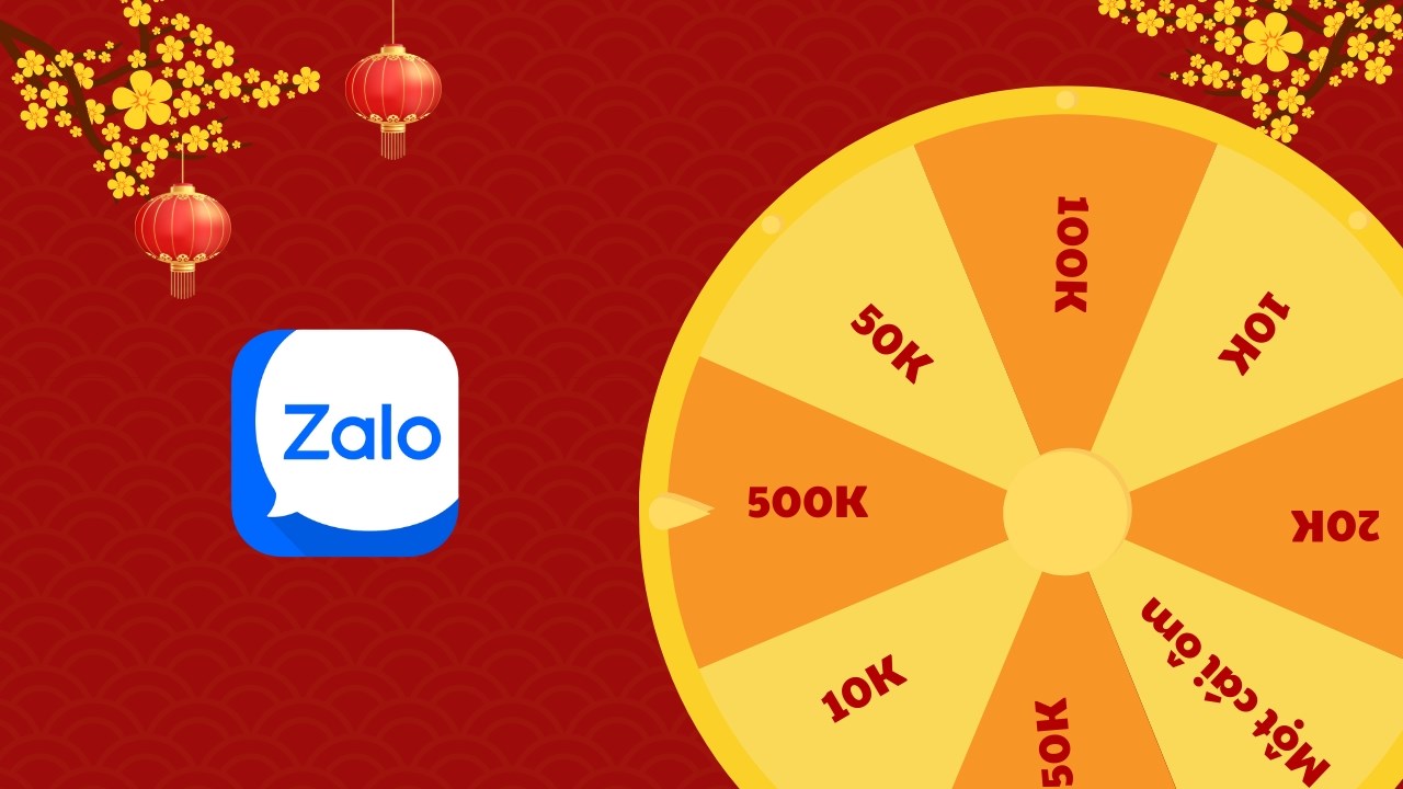 Cách chơi vòng quay nhân phẩm trên Zalo