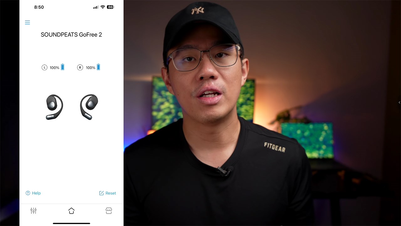 Các bạn nên dùng ứng dụng SOUNDPEATS để sử dụng SoundPEATS GoFree 2 tốt hơn. Nguồn: Sean Talks Tech.
