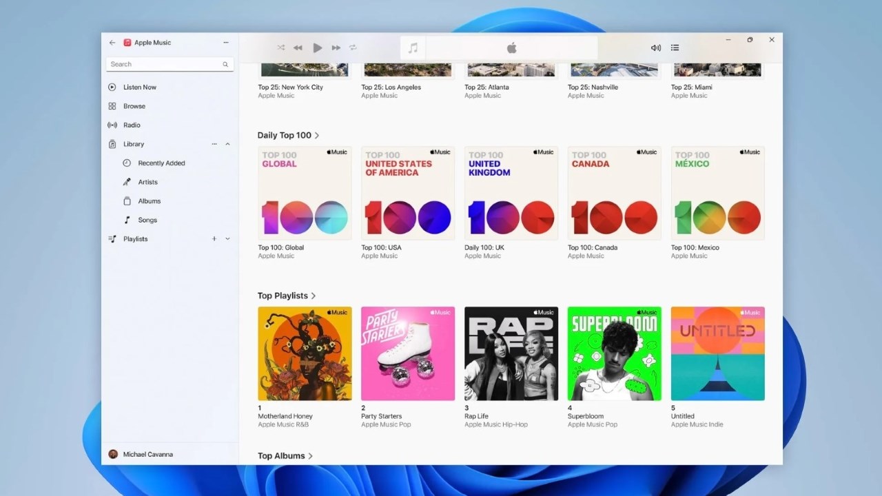 Apple sẽ sớm loại bỏ iTunes trên Windows, thay thế bằng Apple Music, TV và Devices