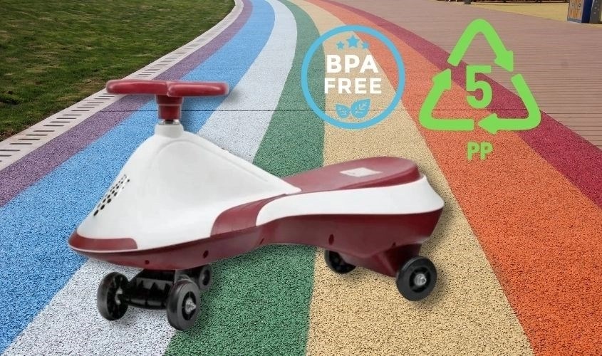 Xe lắc VBCare VBC-001SW có nhạc - Màu ngẫu nhiên (từ 3 tuổi)