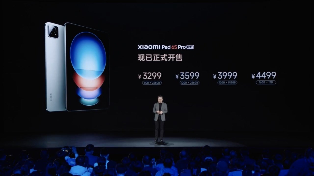 Xiaomi Pad 6S Pro sở hữu giá bán hấp dẫn tại thị trường Trung Quốc. Nguồn: Xiaomi.