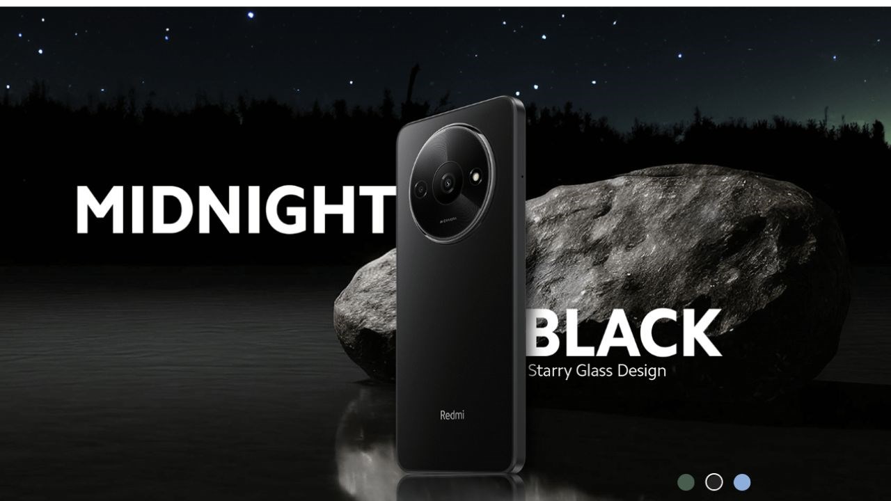 Redmi A3 phiên bản Midnight Black