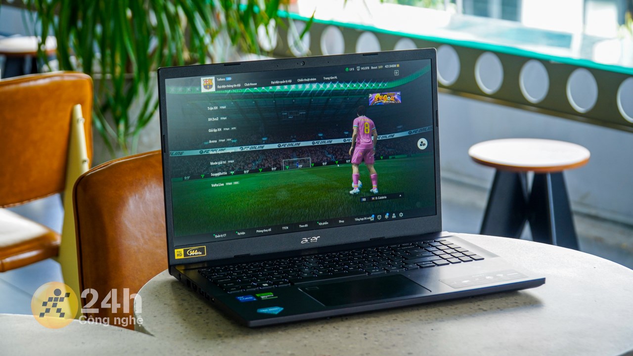 Acer Aspire 7 Gaming (NH.QMFSV.002): Laptop chơi game dưới 20 triệu