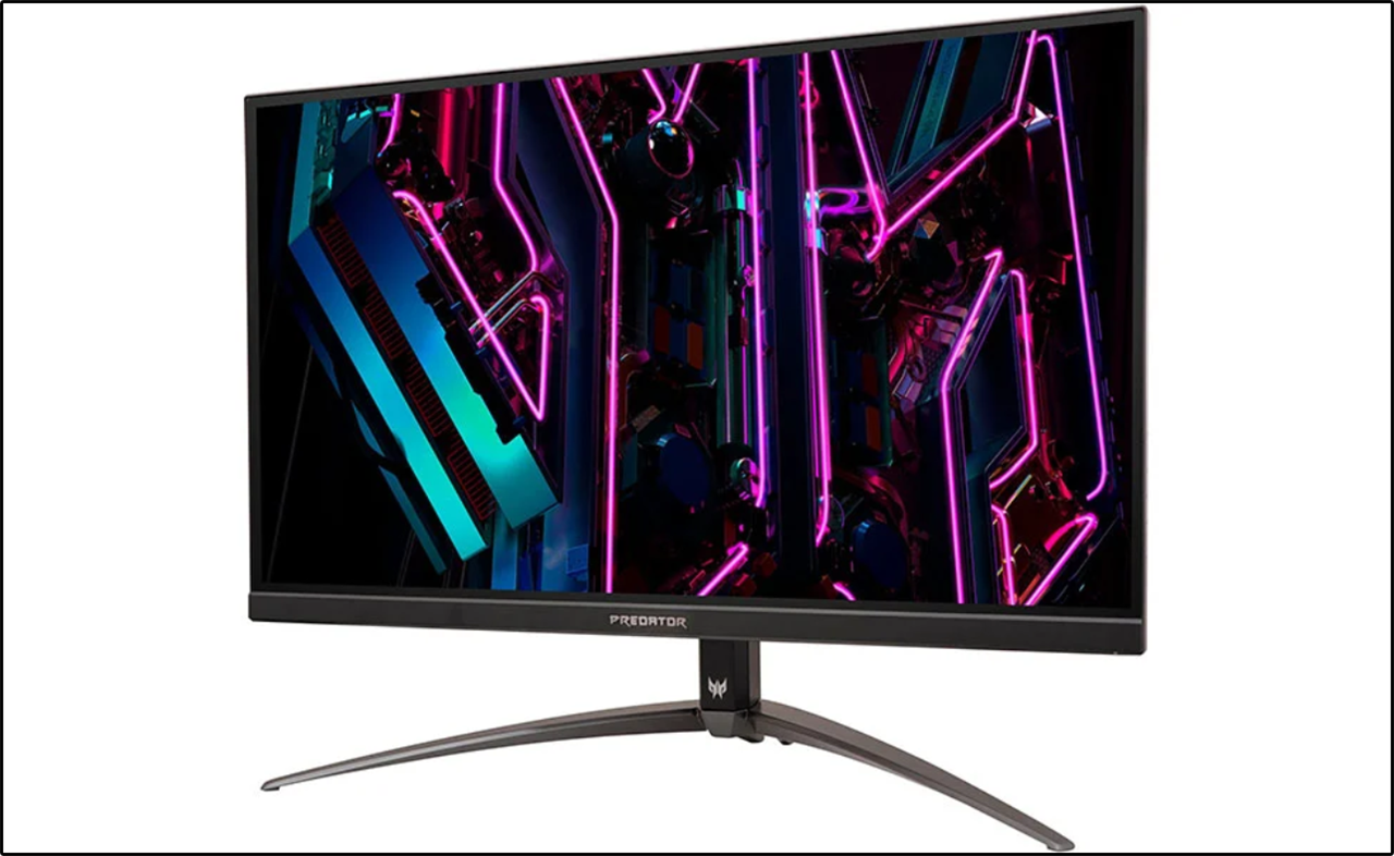 Mặt trước của Acer Predator XB273K V3