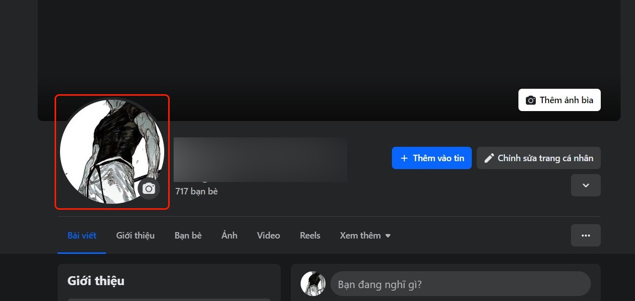 Cách ẩn ảnh đại diện Facebook