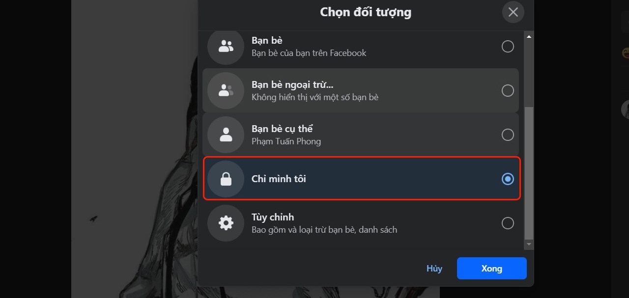 Cách ẩn ảnh đại diện Facebook