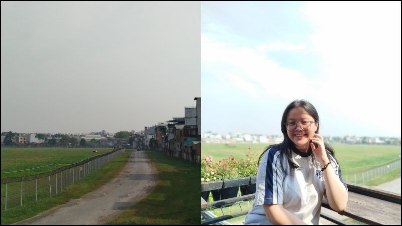 Ảnh được chụp bởi camera góc rộng (bên trái) và camera macro (bên phải) của Redmi Note 13 Ảnh được chụp bởi camera góc rộng (bên trái) và camera macro (bên phải) của Redmi Note 13