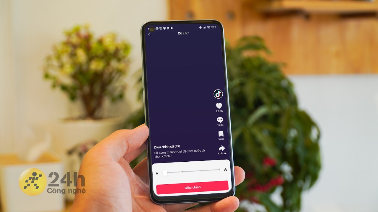 Hướng dẫn cách chỉnh cỡ chữ hiển thị trên TikTok