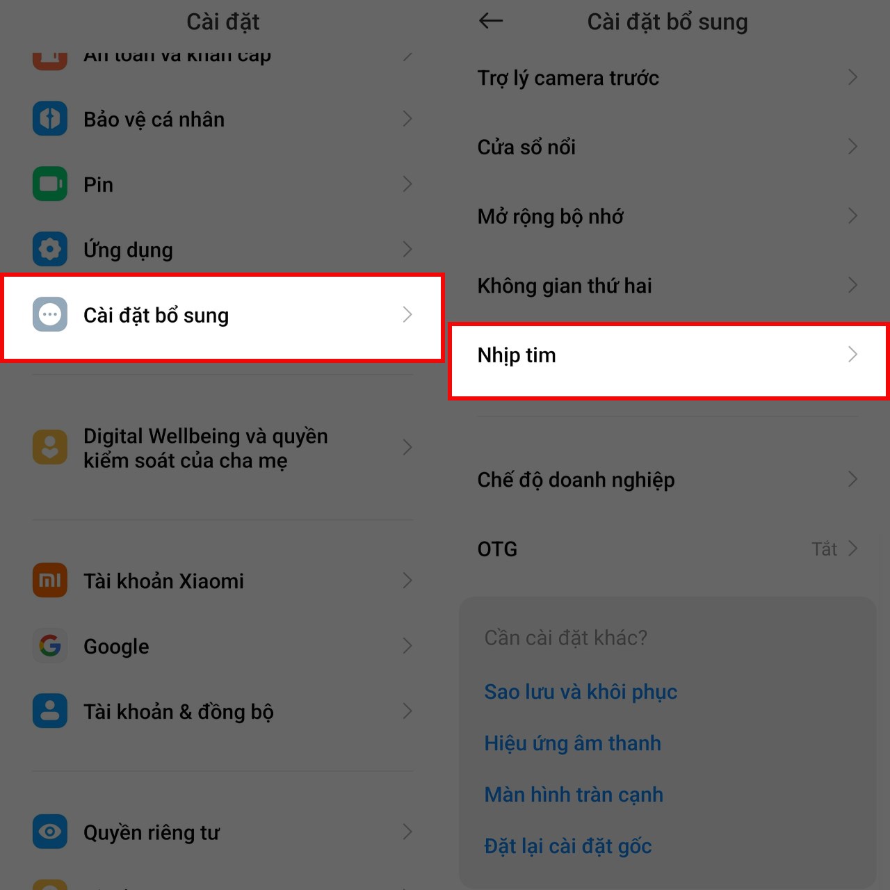 Hướng dẫn cách đo nhịp tim trên Redmi Note 13 series Hướng dẫn cách đo nhịp tim trên Redmi Note 13 series