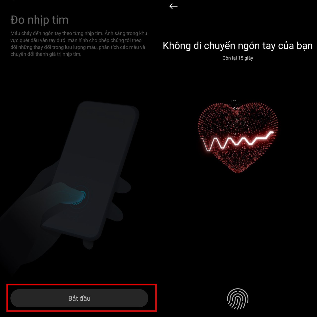 Hướng dẫn cách đo nhịp tim trên Redmi Note 13 series Hướng dẫn cách đo nhịp tim trên Redmi Note 13 series