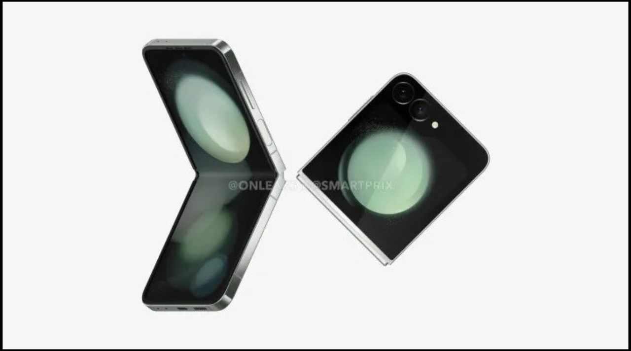 Có thể Galaxy Z Fip6 vẫn sẽ có thiết kế tương tự như các thế hệ trước. Nguồn: Gizmochna.