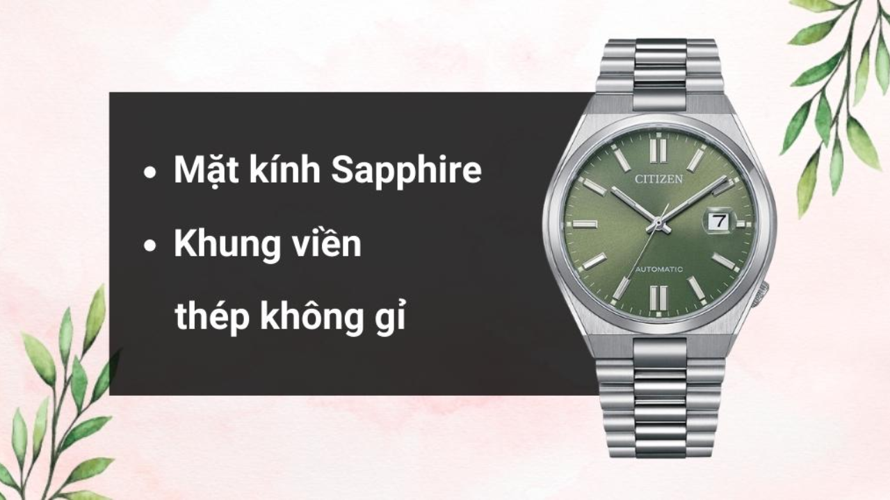 2. Đồng hồ Citizen Tsuyosa Pantone 40 mm Nam NJ0158-89Z 