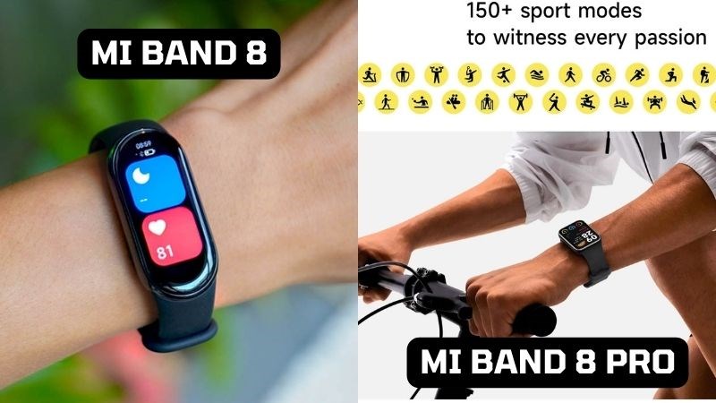 Cả 2 sản phẩm đều c&oacute; nhiều t&iacute;nh năng sức khỏe v&agrave; chế độ luyện tập