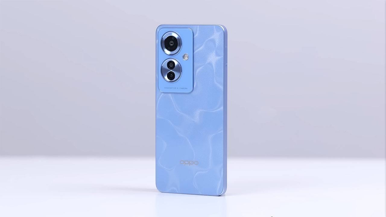 OPPO Reno11 F 5G là sản phẩm tầm trung đáng mua lúc này. Nguồn: StepGeekTV Online.