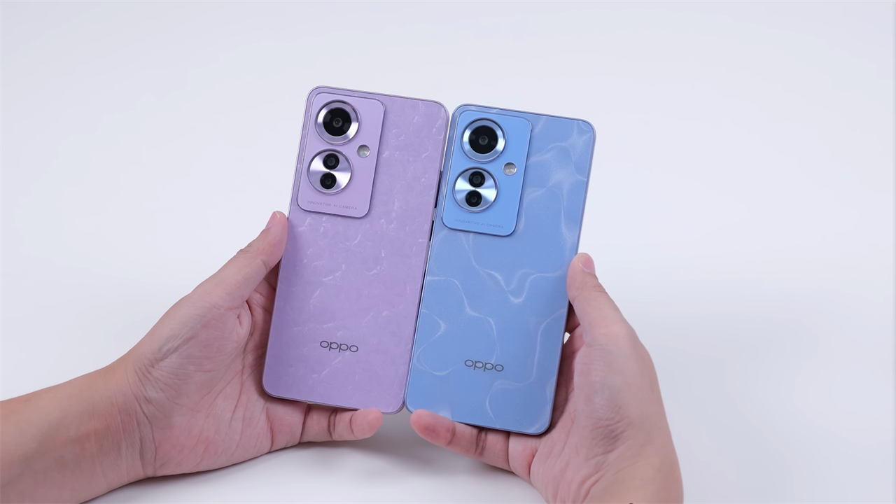 OPPO Reno11 F 5G cho trải nghiệm cầm nắm rất thoải mái. Nguồn: StepGeekTV Online.