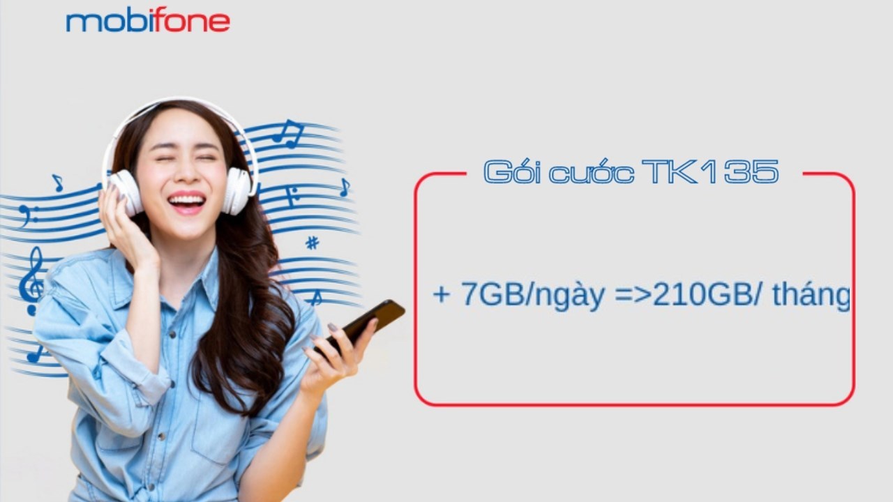 Cách đăng ký gói cước TK135 MobiFone