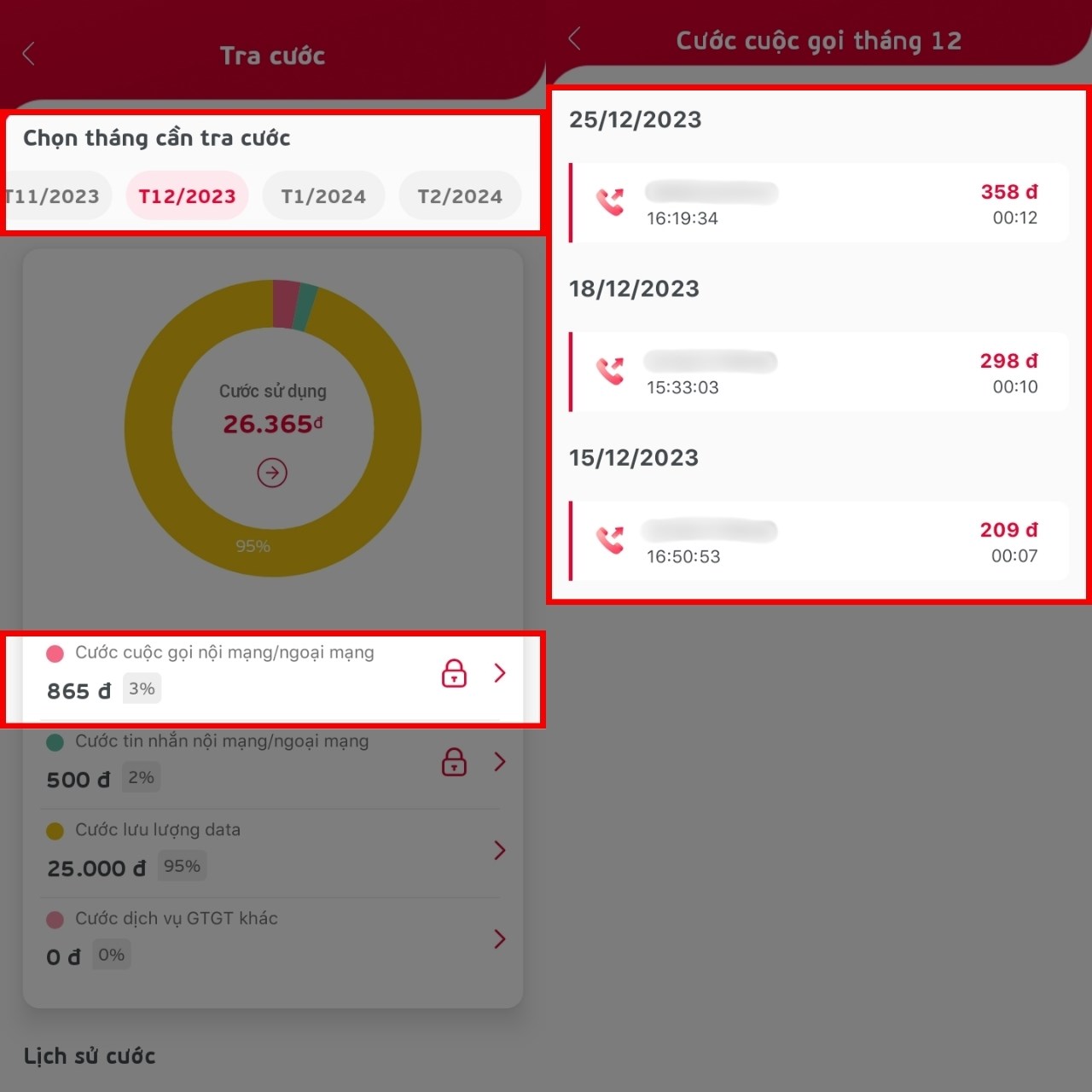 Cách tra cứu lịch sử cuộc gọi Viettel