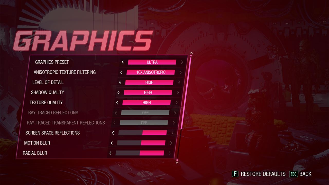 Thiết lập đồ họa Marvel