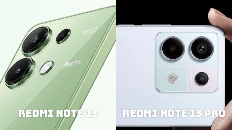 Redmi Note 13 Pro c&oacute; cảm biến ch&iacute;nh l&ecirc;n đến 200MP si&ecirc;u n&eacute;t, c&ograve;n Note 13 l&agrave; 108MP
