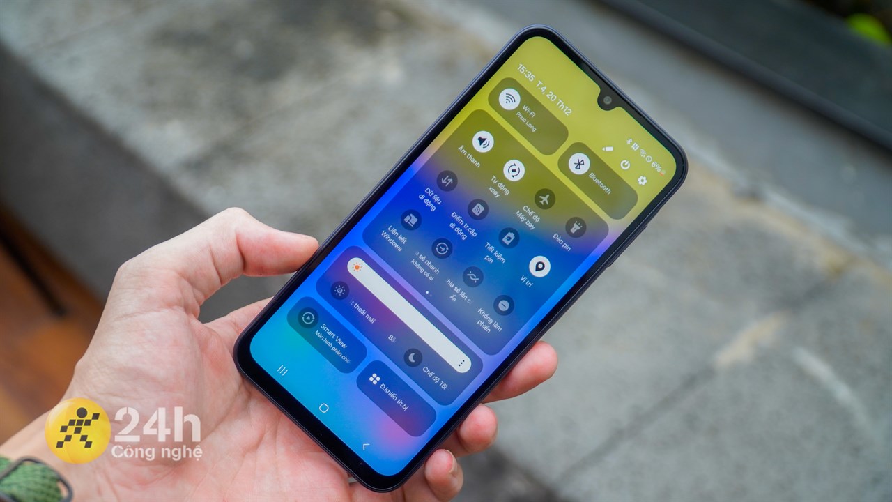 Giao diện OneUI mới nhất trên Galaxy A15 5G sẽ khiến bạn hài lòng