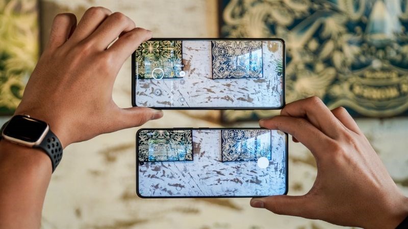 H&igrave;nh ảnh được chụp bởi Redmi Note 12 Pro (b&ecirc;n tr&ecirc;n) v&agrave; Note 13 Pro (b&ecirc;n dưới)