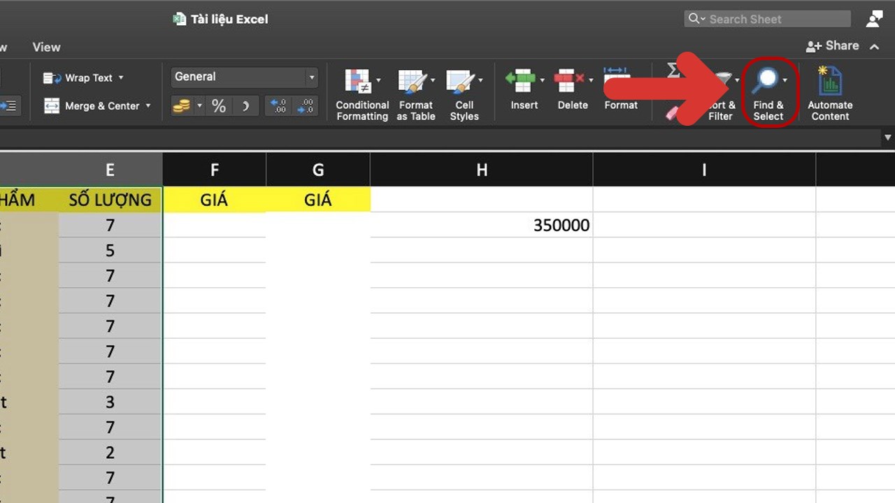 Cách xuống dòng trong Excel