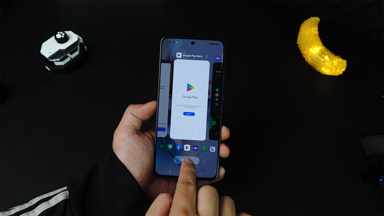 OPPO F25 có thể được trang bị dung lượng RAM 8 GB (ảnh minh họa: OPPO Reno11 F 5G). Nguồn: GSM Mini.