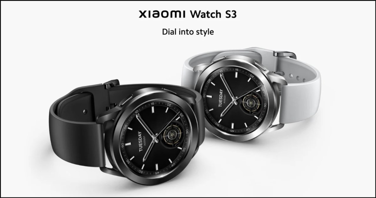 Hai tuỳ chọn màu sắc trên Xiaomi Watch S3