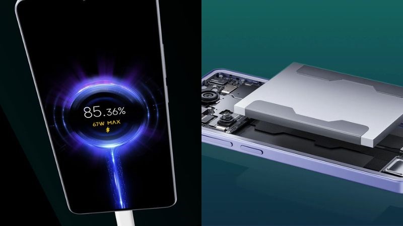 Cả 2 đều c&oacute; c&ocirc;ng nghệ sạc nhanh v&agrave; vi&ecirc;n pin lớn