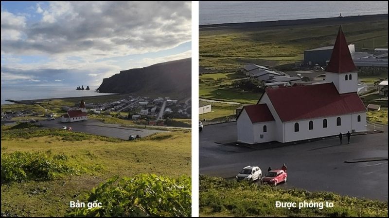 Ảnh chụp vẫn v&ocirc; c&ugrave;ng sắc n&eacute;t d&ugrave; được ph&oacute;ng to ra nhờ v&agrave;o cảm biến ch&iacute;nh 200MP