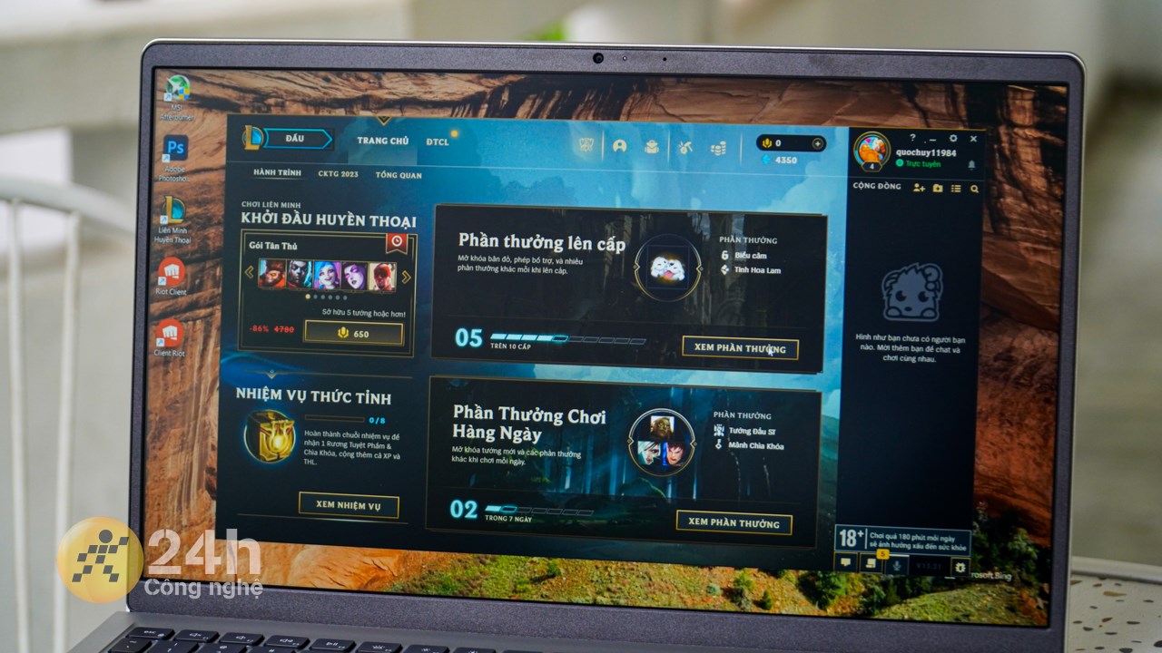 Dell Inspiron với hiệu năng dư sức chiến game