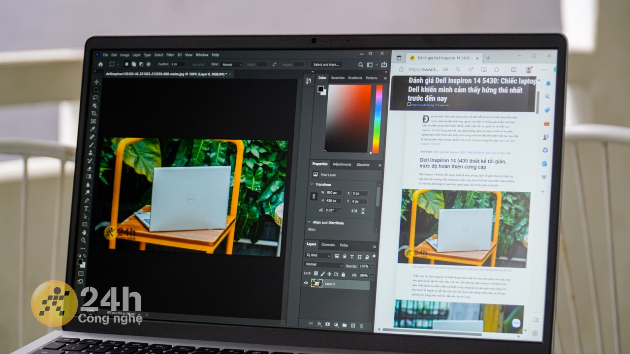 Đa nhiệm không lo giật lag với Dell Inspiron 15 3520