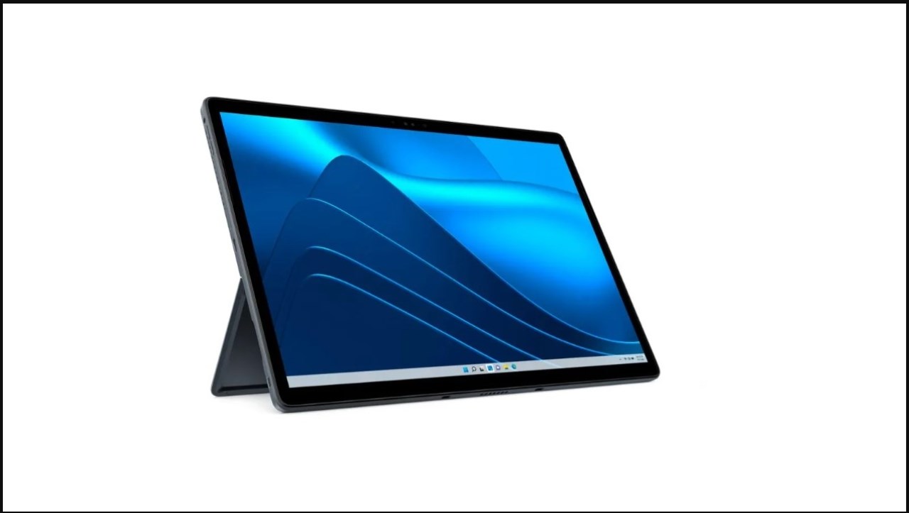 Latitude 7350 Detachable còn sở hữu chân đế tích hợp ở mặt sau