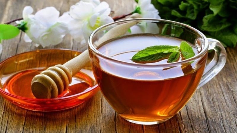 Trà mật ong cũng có thể sử dụng để giảm ho đờm cho trẻ